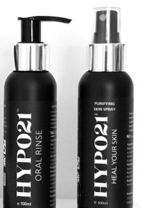 HYPO21 Oral Rinse Skin Spray gift set