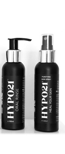 HYPO21 Oral Rinse Skin Spray gift set